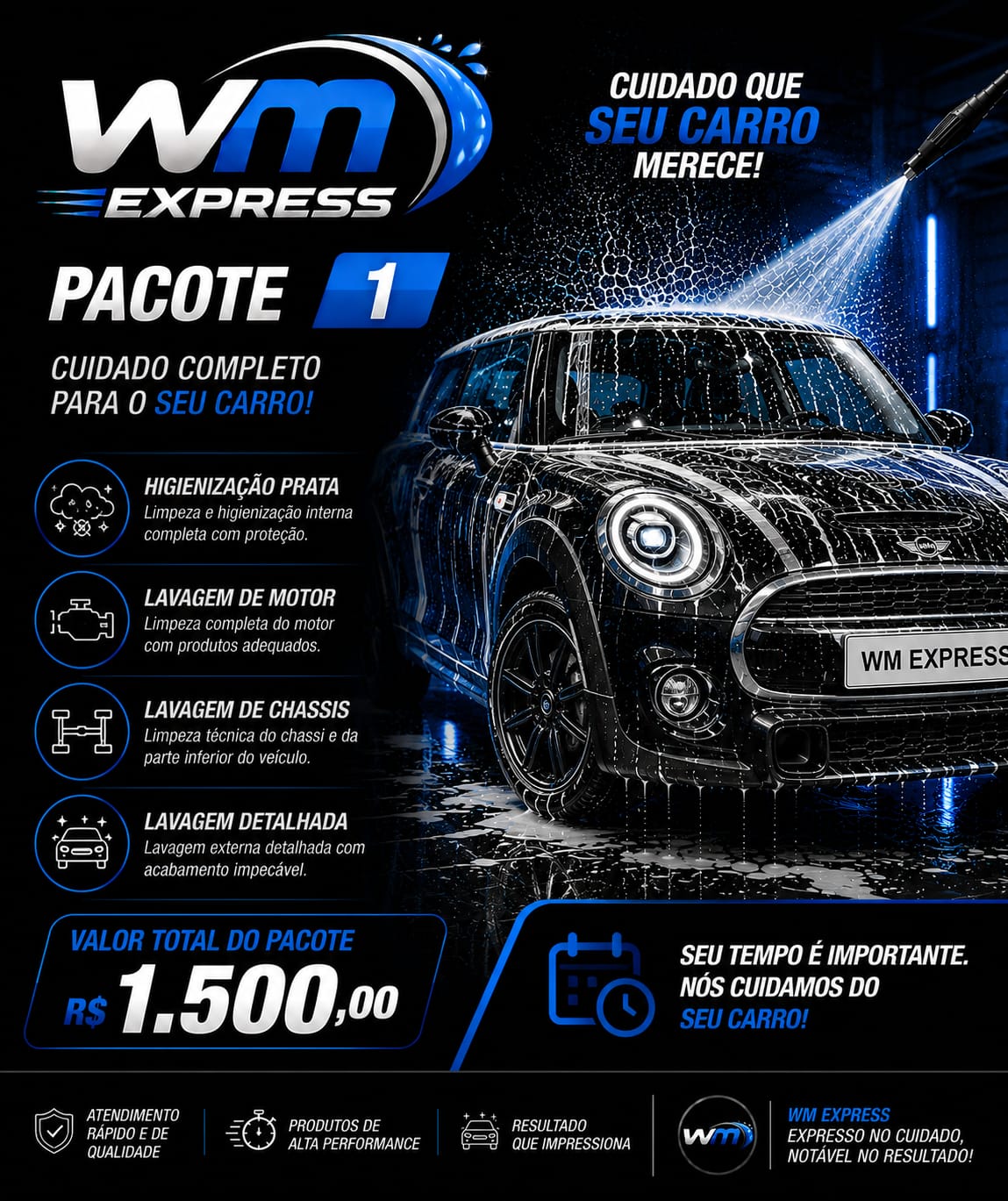 Pacote de Serviços 1 da WM Express
