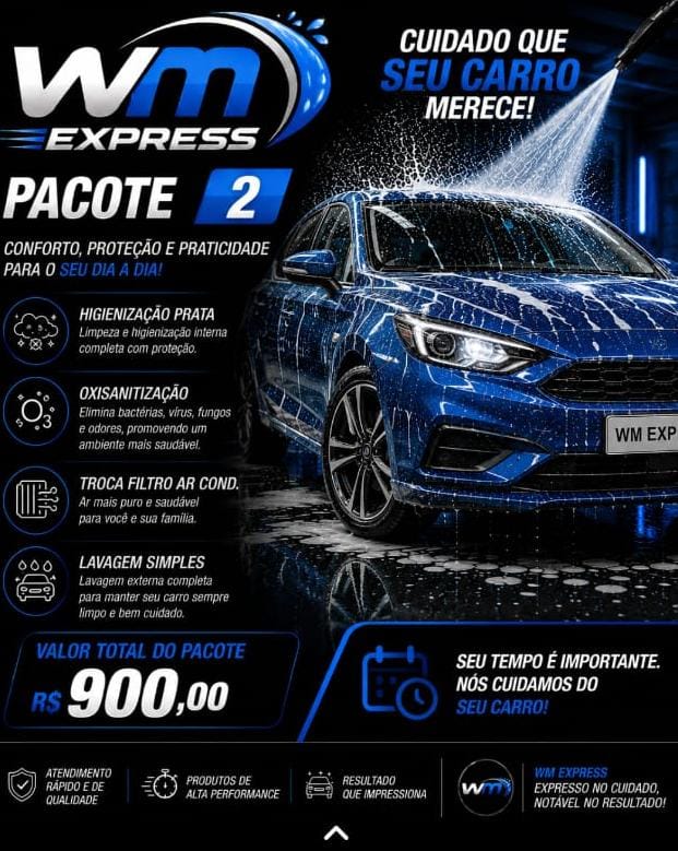 Pacote de Serviços 2 da WM Express